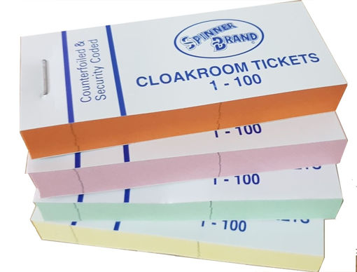 Picture of CLOAKROOM TICKETS 1-200